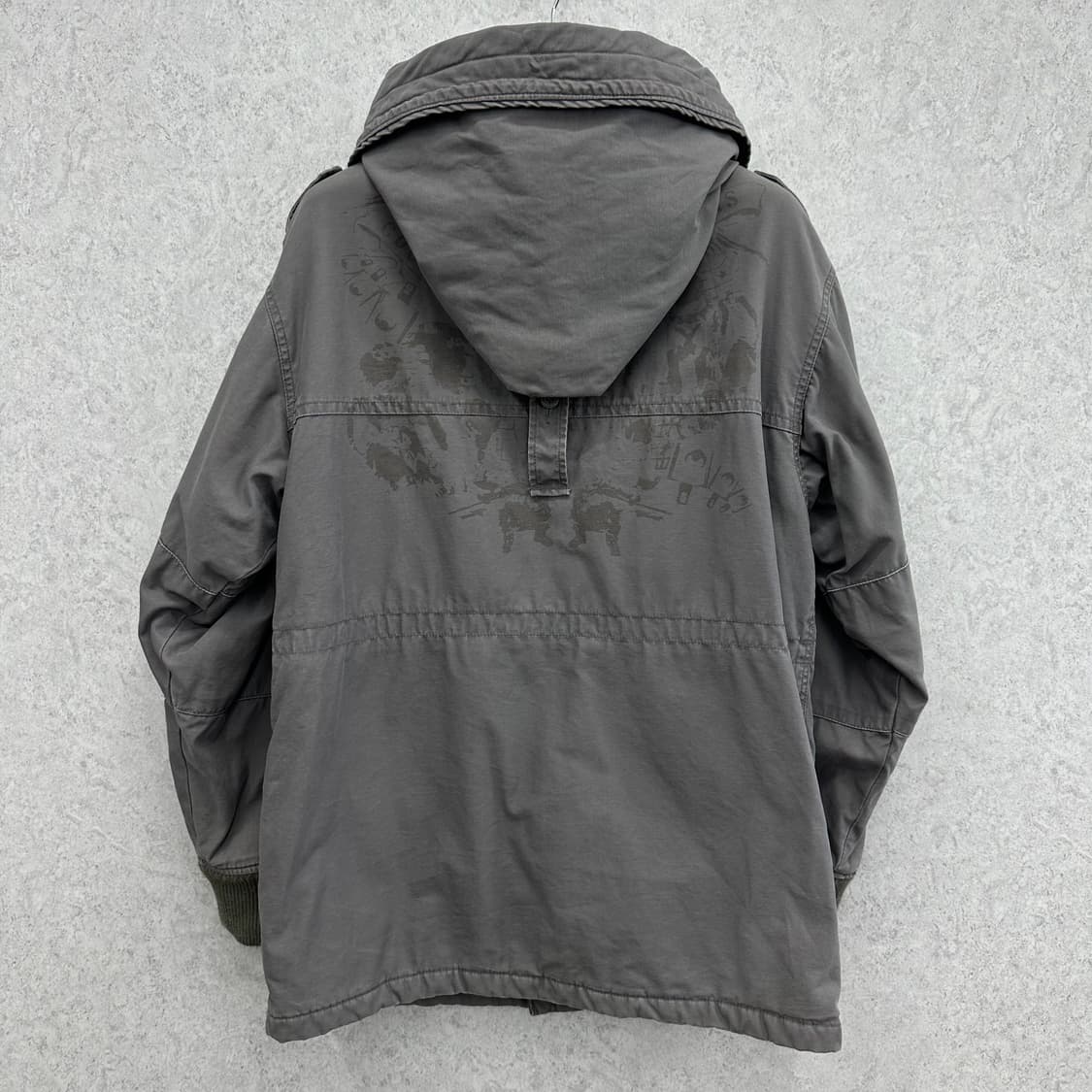 100 MSGR 남자 유틸리티 누빔 야상 점퍼 상품이미지2