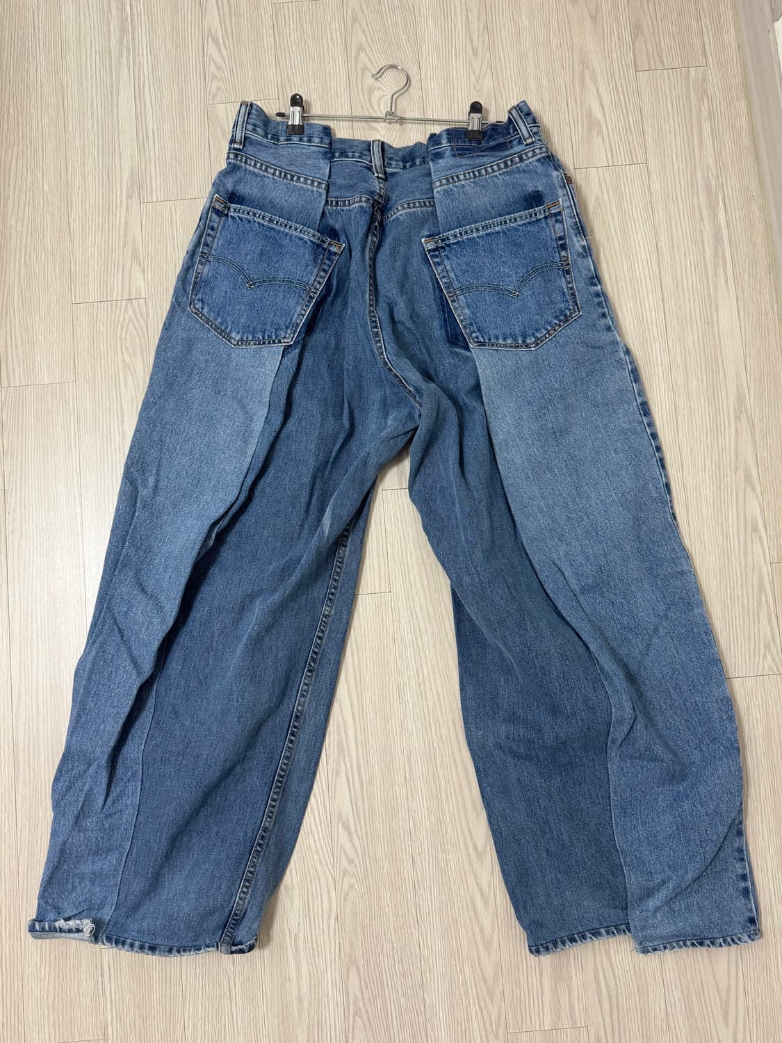 OLD PARK 올드파크 4 TUCK JEANS 4턱 진 팬츠 상품이미지2