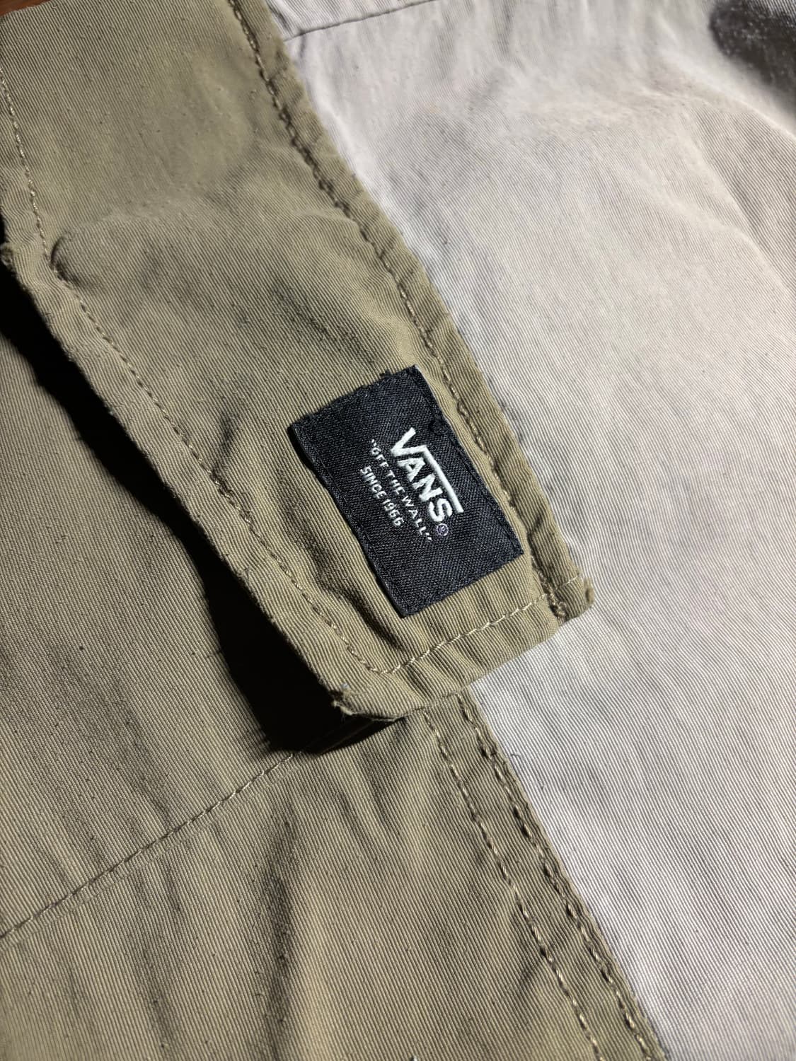Vans 카키 카고 팬츠 M 상품이미지4