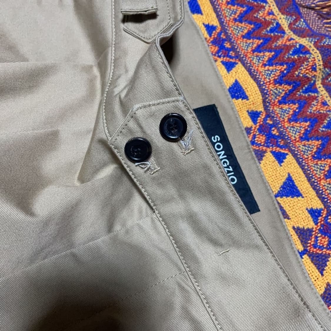 [30인치] 송지오옴므 투턱 구르카 치노팬츠 상품이미지3