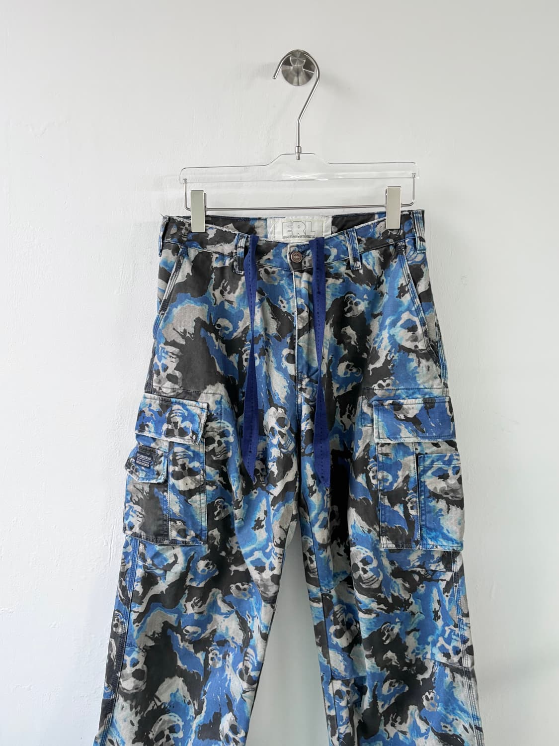 새상품 ERL 스컬 프린트 카고 팬츠 상품이미지2