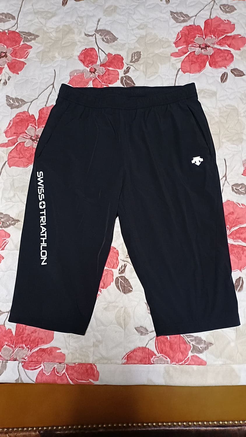 데상트 냉감기능성 얇은7부런닝반바지 33인치 기장68 상품이미지1