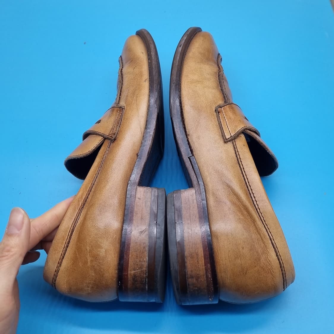 콜한 남성가죽로퍼265 굽4.5 상품이미지5