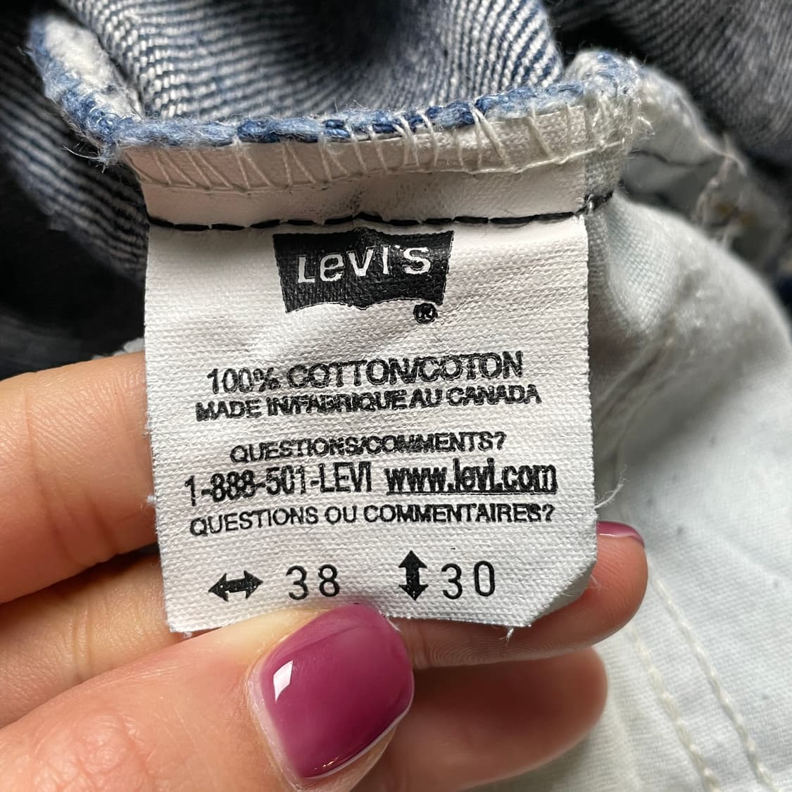 LEVI'S 00s 리바이스 오렌지탭 데님 팬츠 A00594 상품이미지9