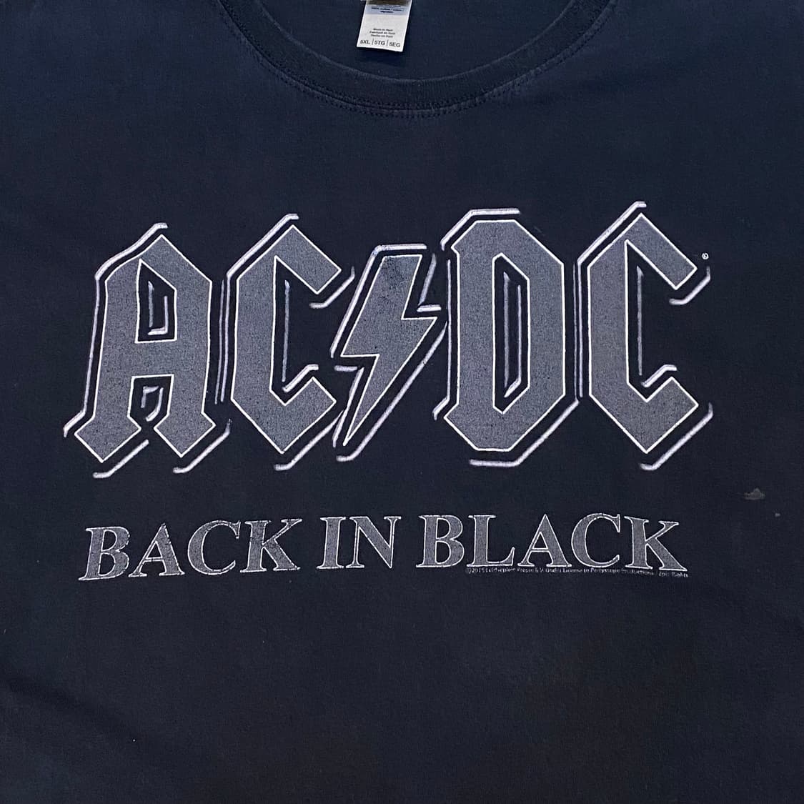 미국 빈티지 레어 빅사이즈 ACDC 공식굿즈티 락티셔츠 반팔티 상품이미지4