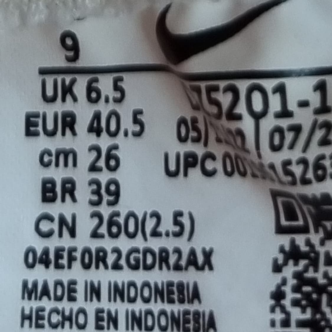 나이키 우먼스 레오파드  운동화 260 상품이미지6