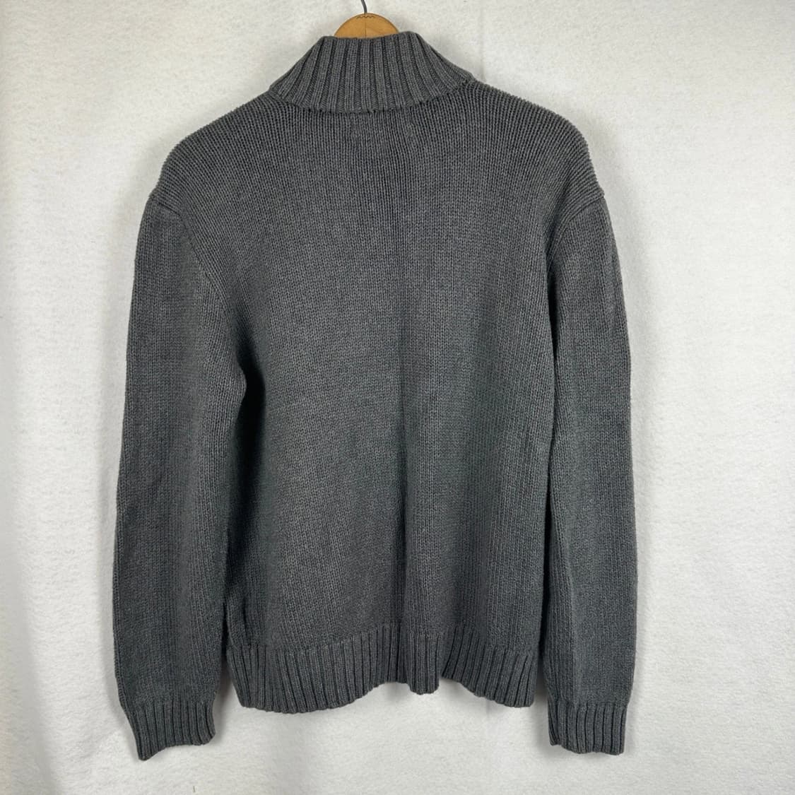 폴로 랄프 로렌 블랙 코튼 크루넥 스웨터 상품이미지6