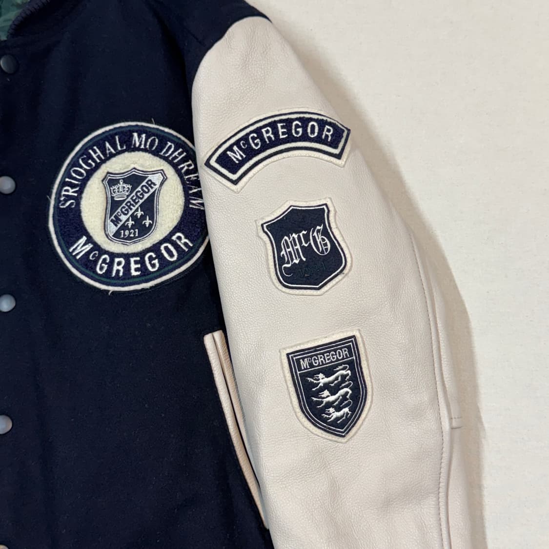 M) 맥그리거 1921 풀 패치 바시티 스타디움 자켓 상품이미지4