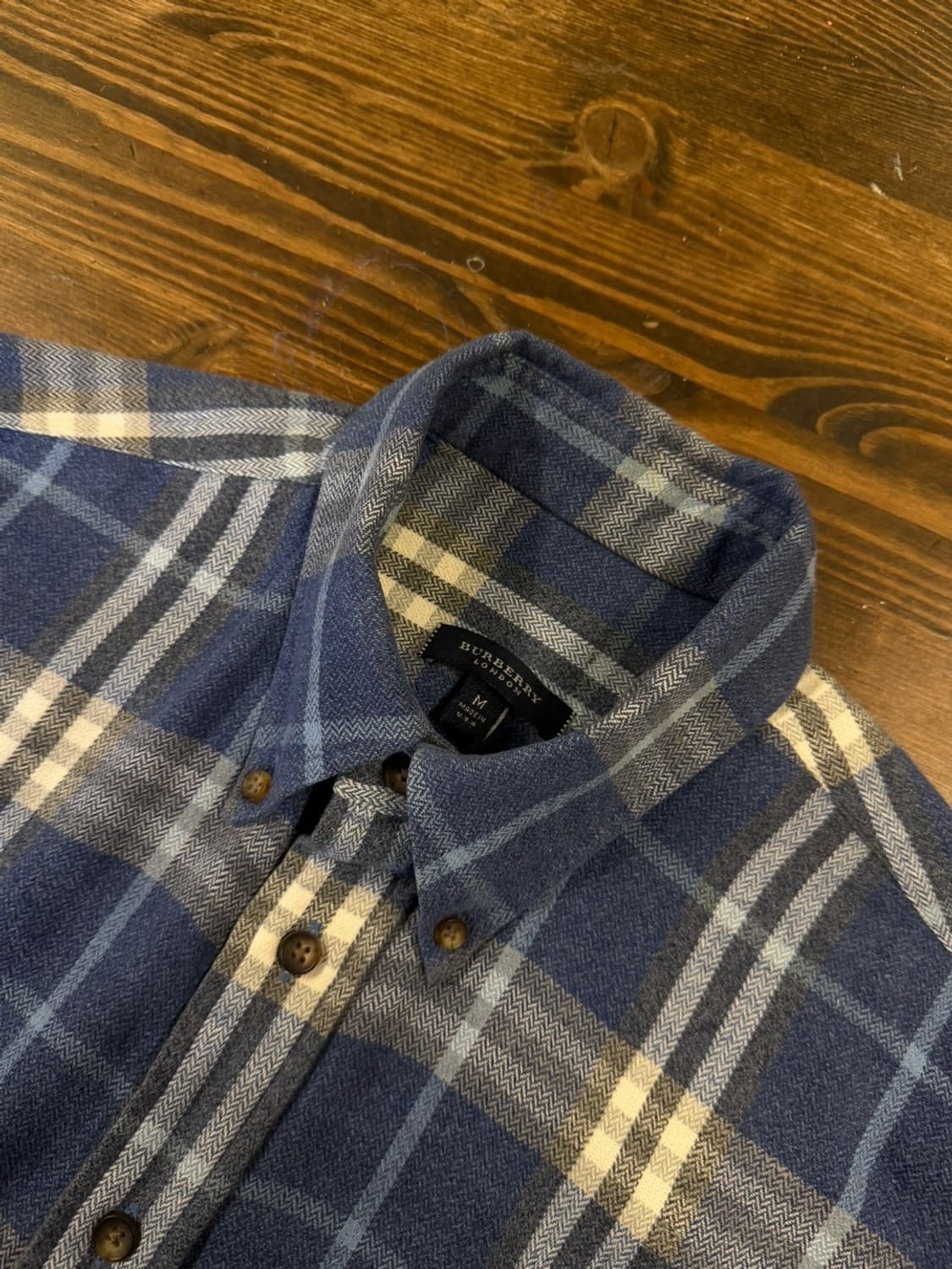 버버리 노바체크 버튼다운 셔츠 100~105 상품이미지8