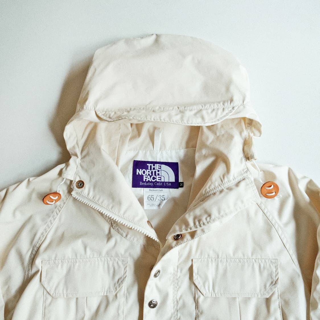 노스페이스퍼플라벨 65/35 마운틴파카 에크루 M사이즈 상품이미지3