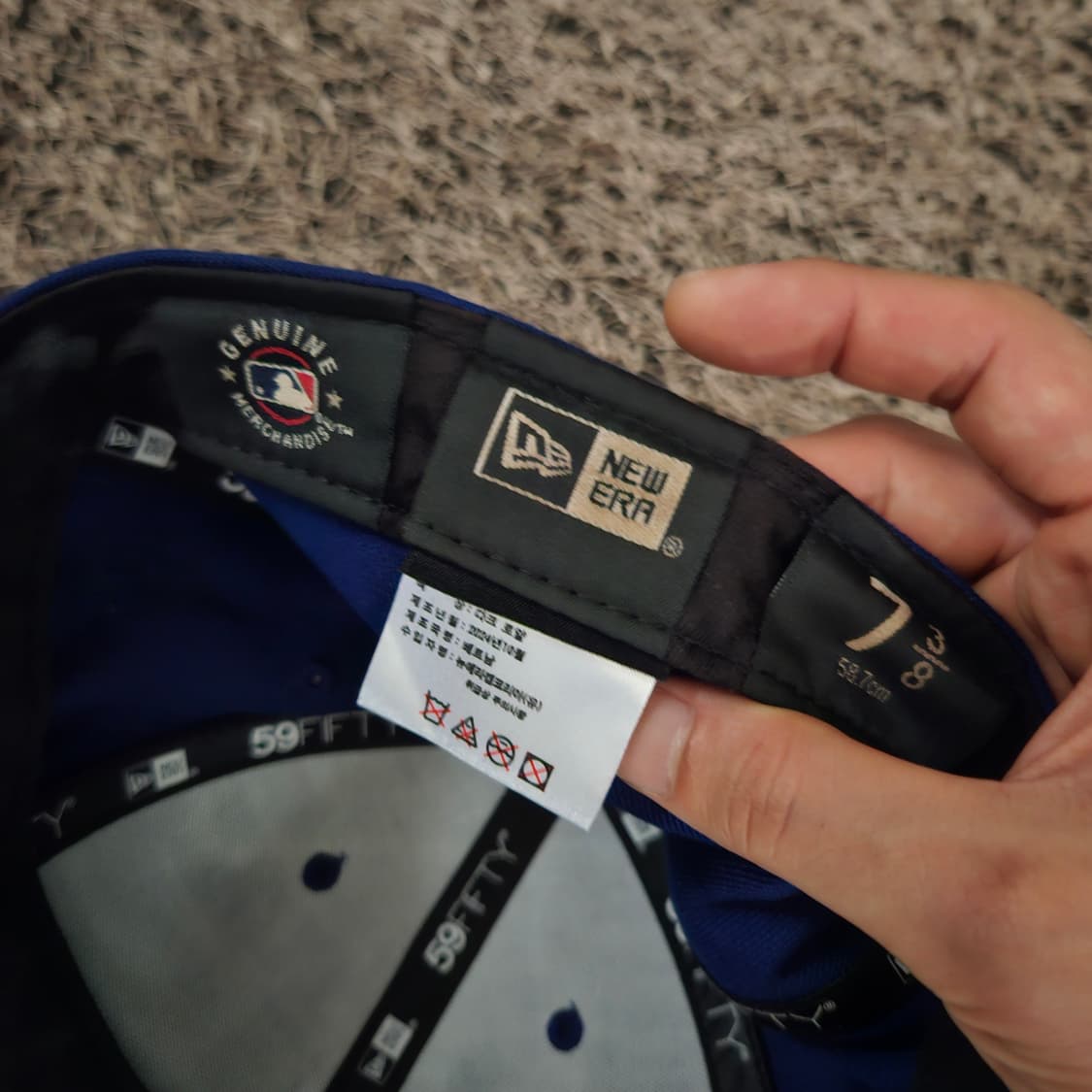 뉴에라(NewEra) 24ss 뉴욕양키즈 스냅백 58.5size 상품이미지5