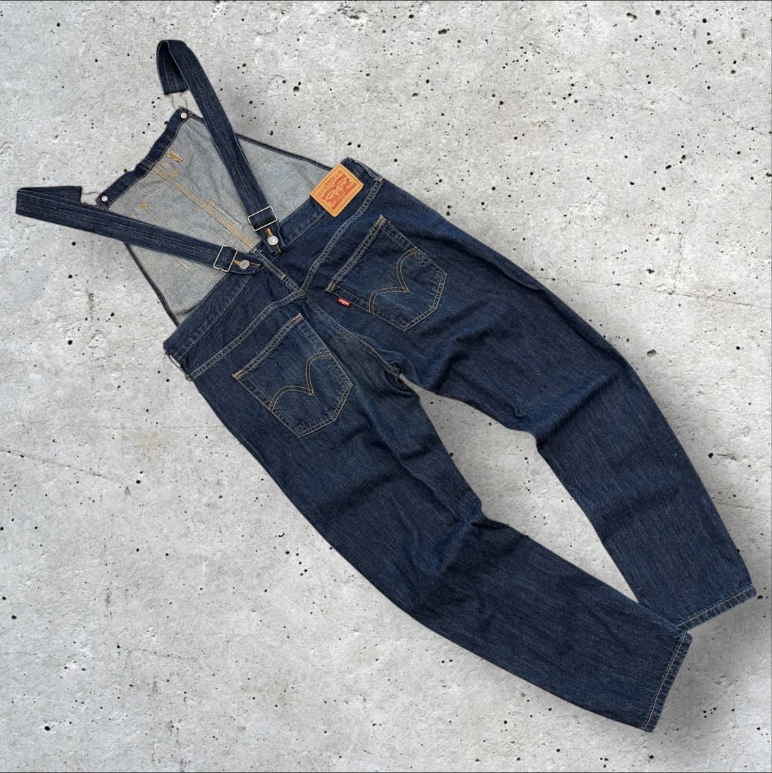 [S] 리바이스 우먼 레귤러 데님 멜빵바지 오버롤 B432 상품이미지2