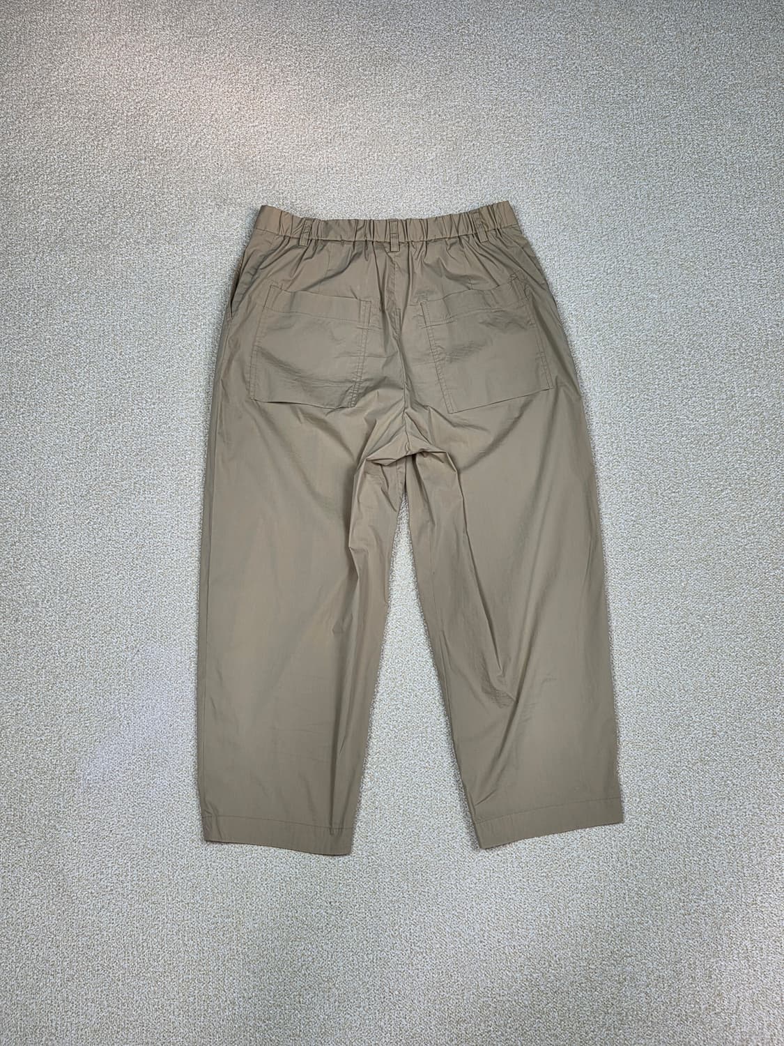 [비이커] 세미 배기핏 코튼 블렌드 턱 팬츠 | A00173 상품이미지7