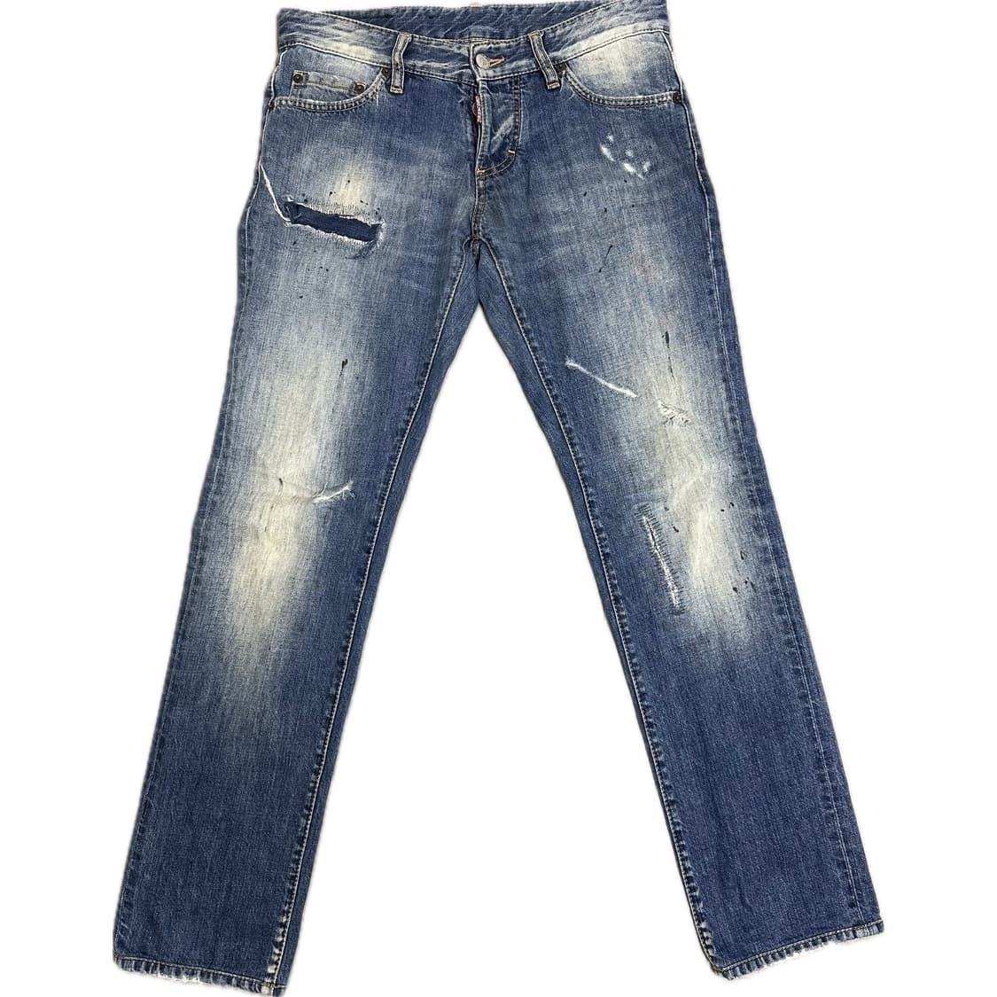 DSQUARED2 디스퀘어드2 페인팅 슬림핏 진 상품이미지1