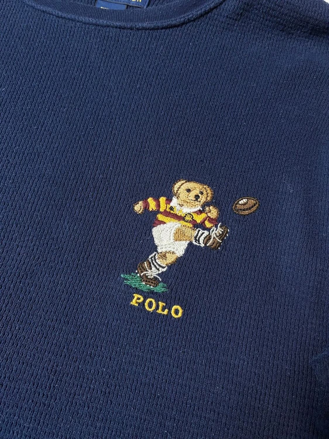 폴로 랄프로렌 시그니처 베어 와플 롱슬리브 PN7392 상품이미지3