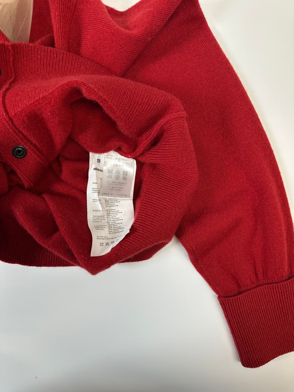 알렉산더왕 시스루 오프숄더 가디건 상품이미지4