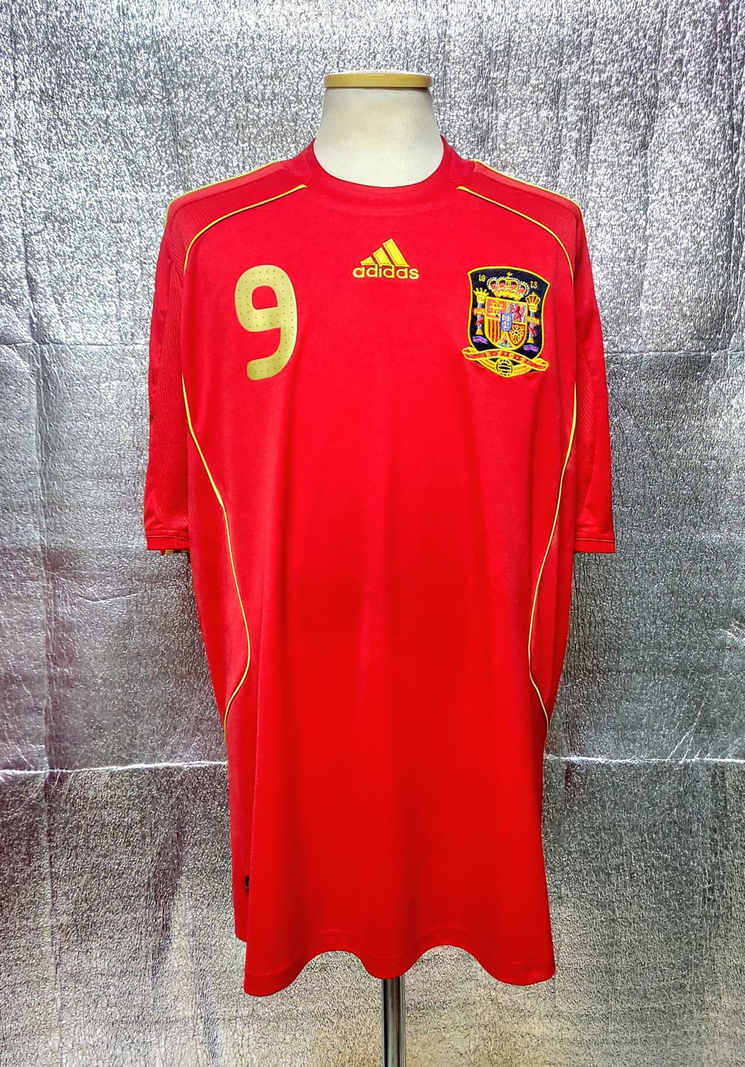 ♤필독♤ Feat 페르난도 토레스 08/09 스페인 홈 🇪🇸 XL 상품이미지2