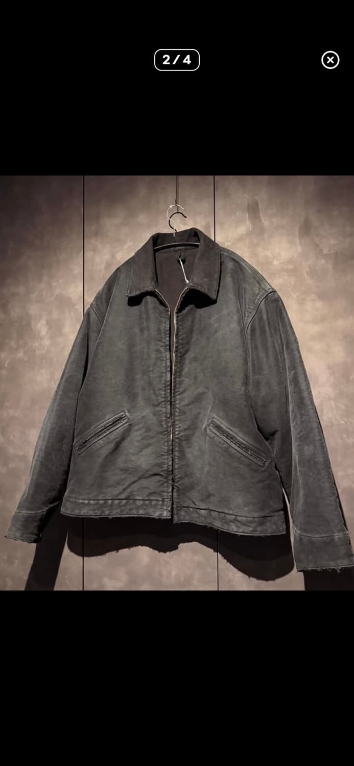 코모리(Comoli) 25AW 몰스킨 페이드 숏자켓 상품이미지1