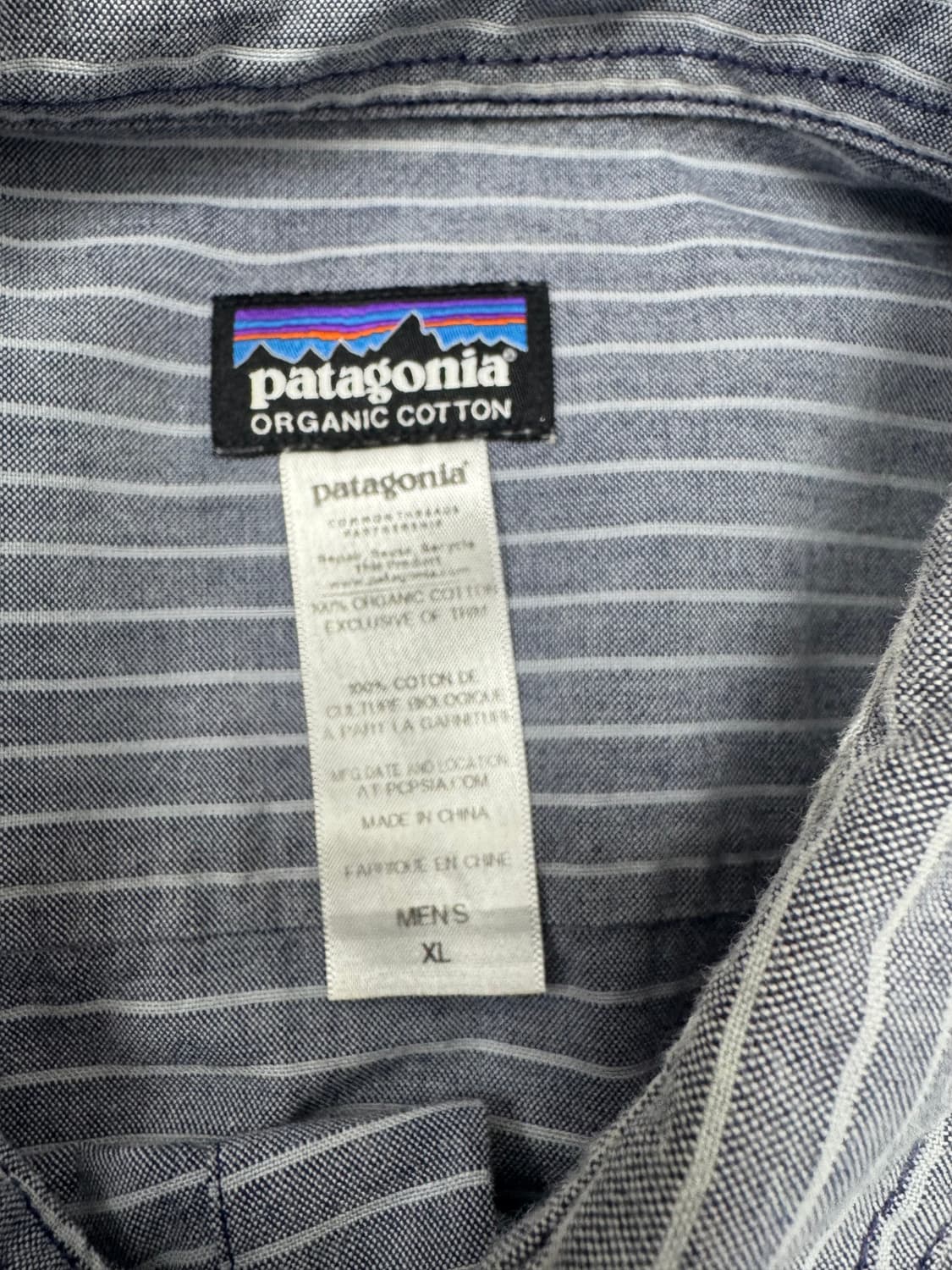 •파타고니아 오가닉 스트라이프 셔츠 상품이미지7
