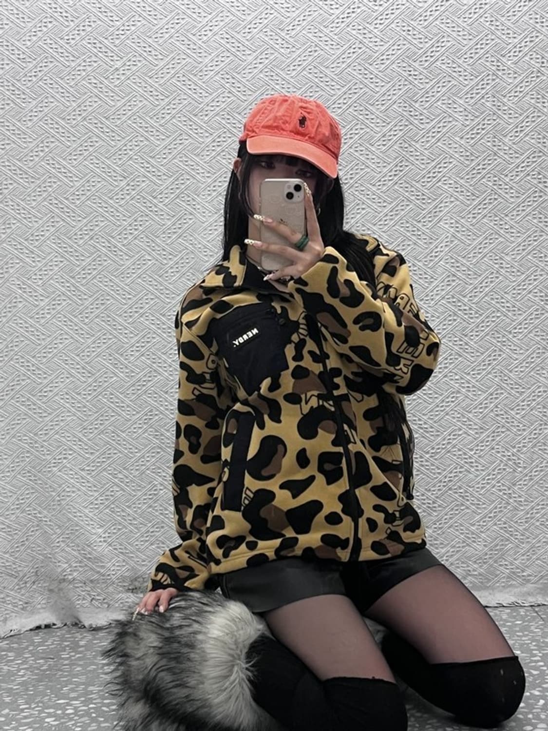 폴로 랄프로렌 레트로 Y2K 빈티지 오렌지 볼캡 C09728 상품이미지2