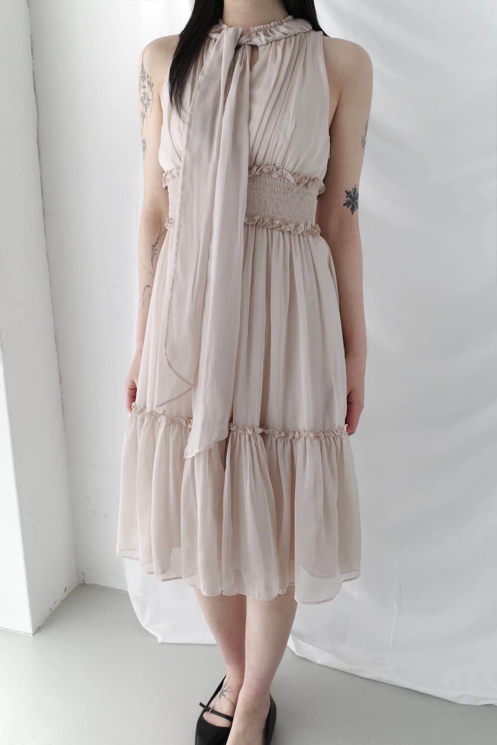 sha tie sleeveless dress 상품이미지6