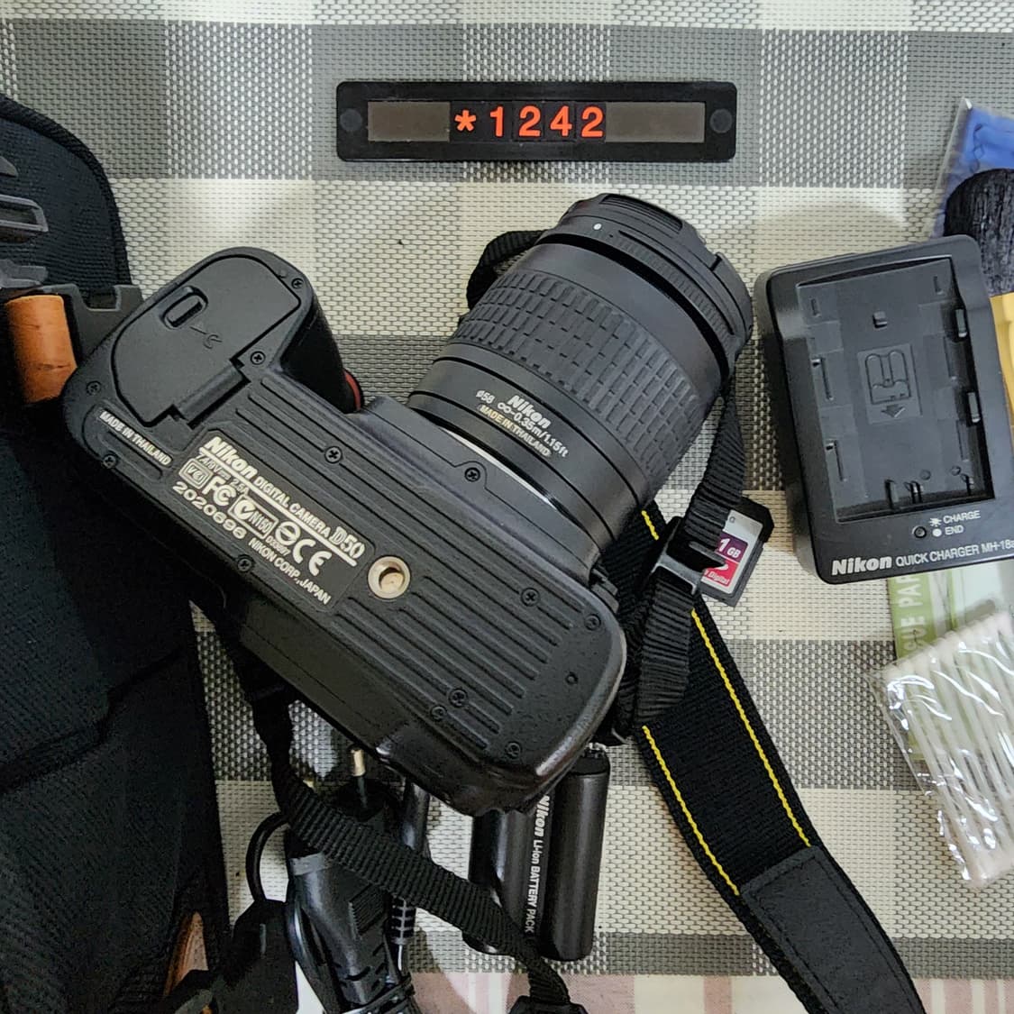 니콘 D50 디지털카메라 28-80 줌렌즈 가방 세트 상품이미지6