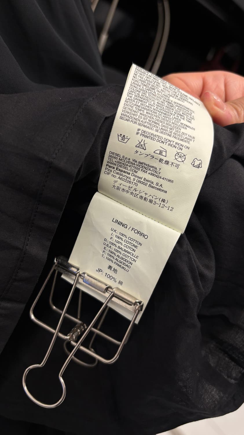 DIESEL ruffle sleeveless dress 상품이미지6