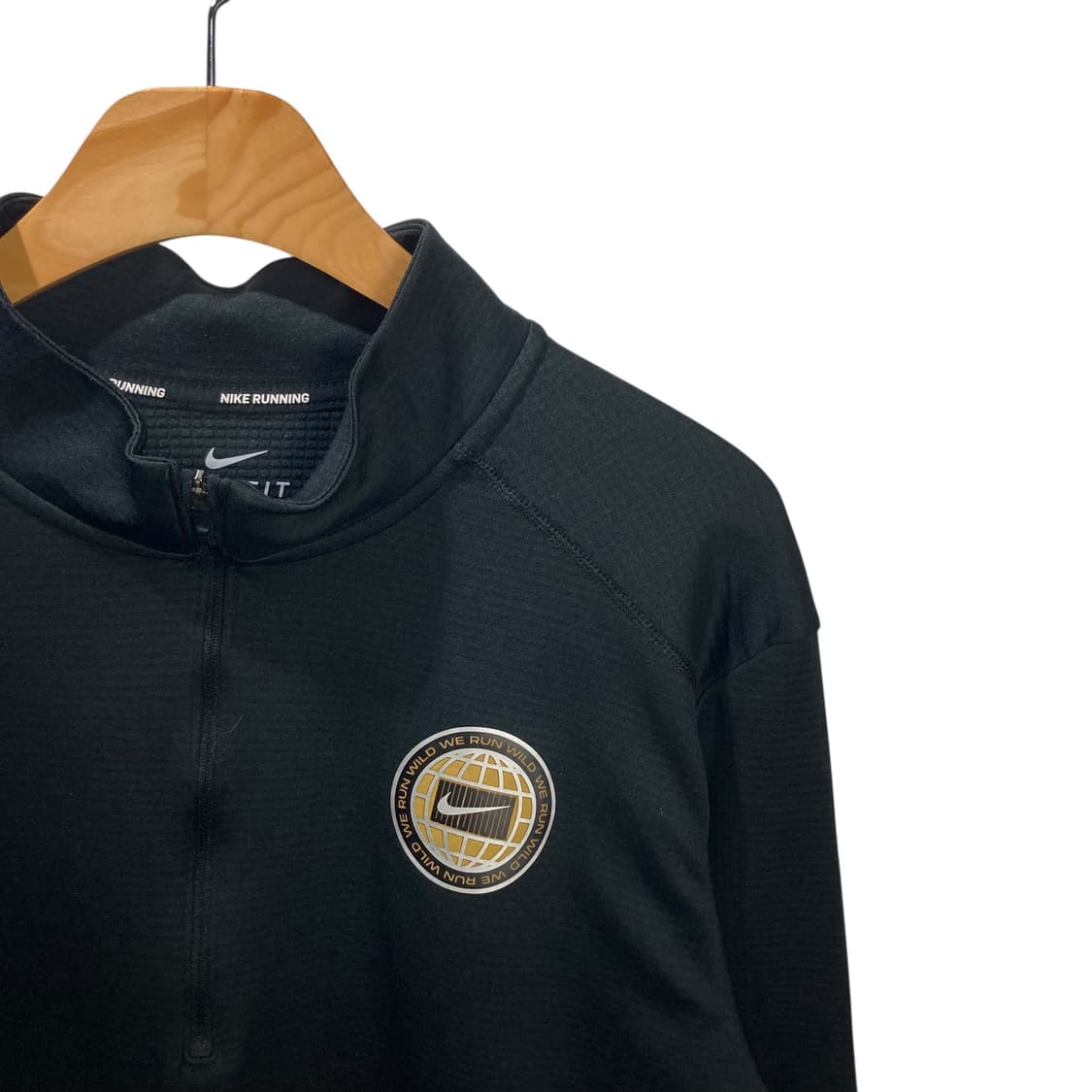 나이키 런닝 블랙 반집업 트랙탑 상품이미지3