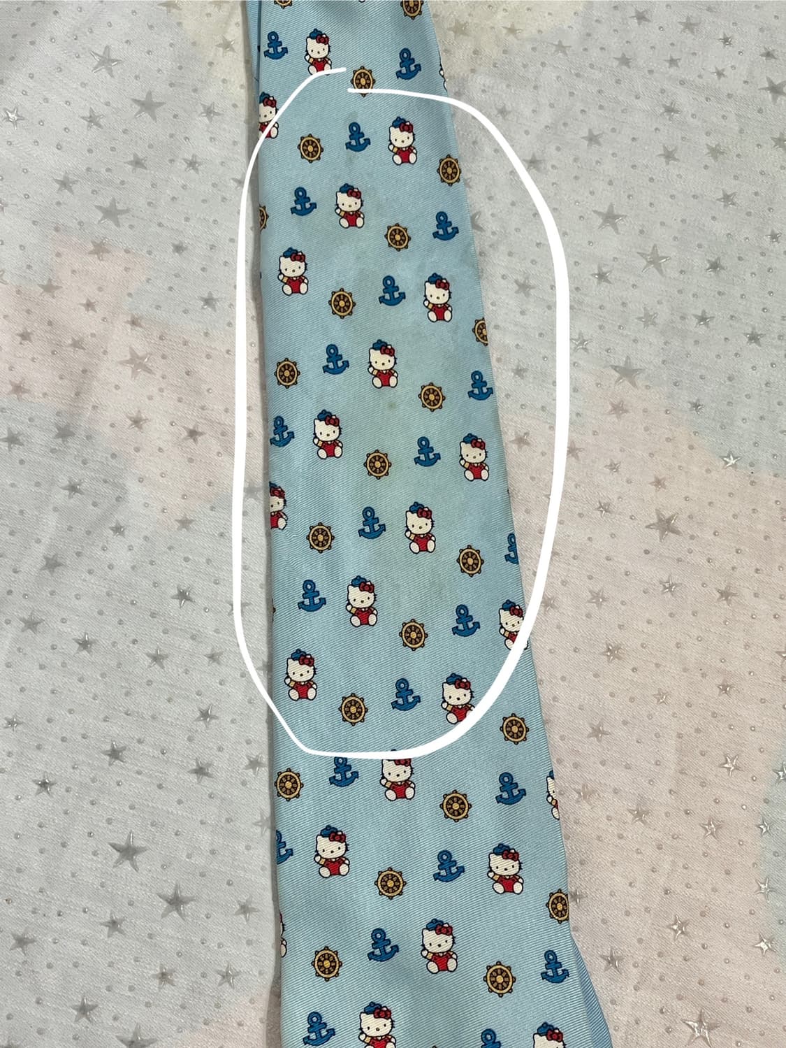 마린 키티 블루 넥타이 상품이미지4