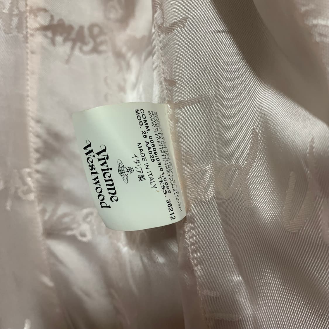 vivienne westwood 울 드레이프 카라 롱코트 상품이미지10