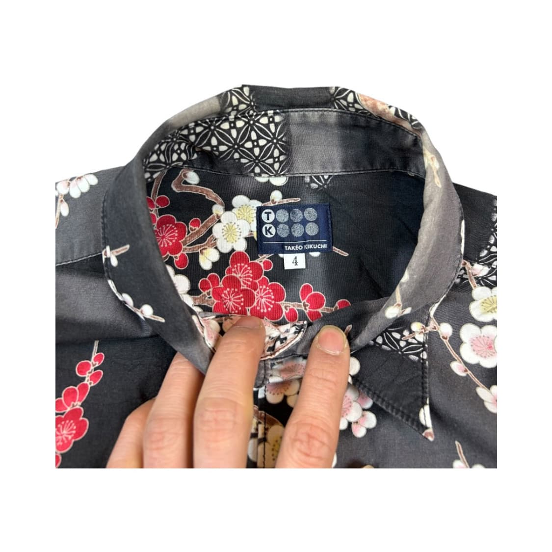 (M) 타케오키쿠치 JPN 동양화 텍스쳐 반팔 셔츠 TS-025 상품이미지3