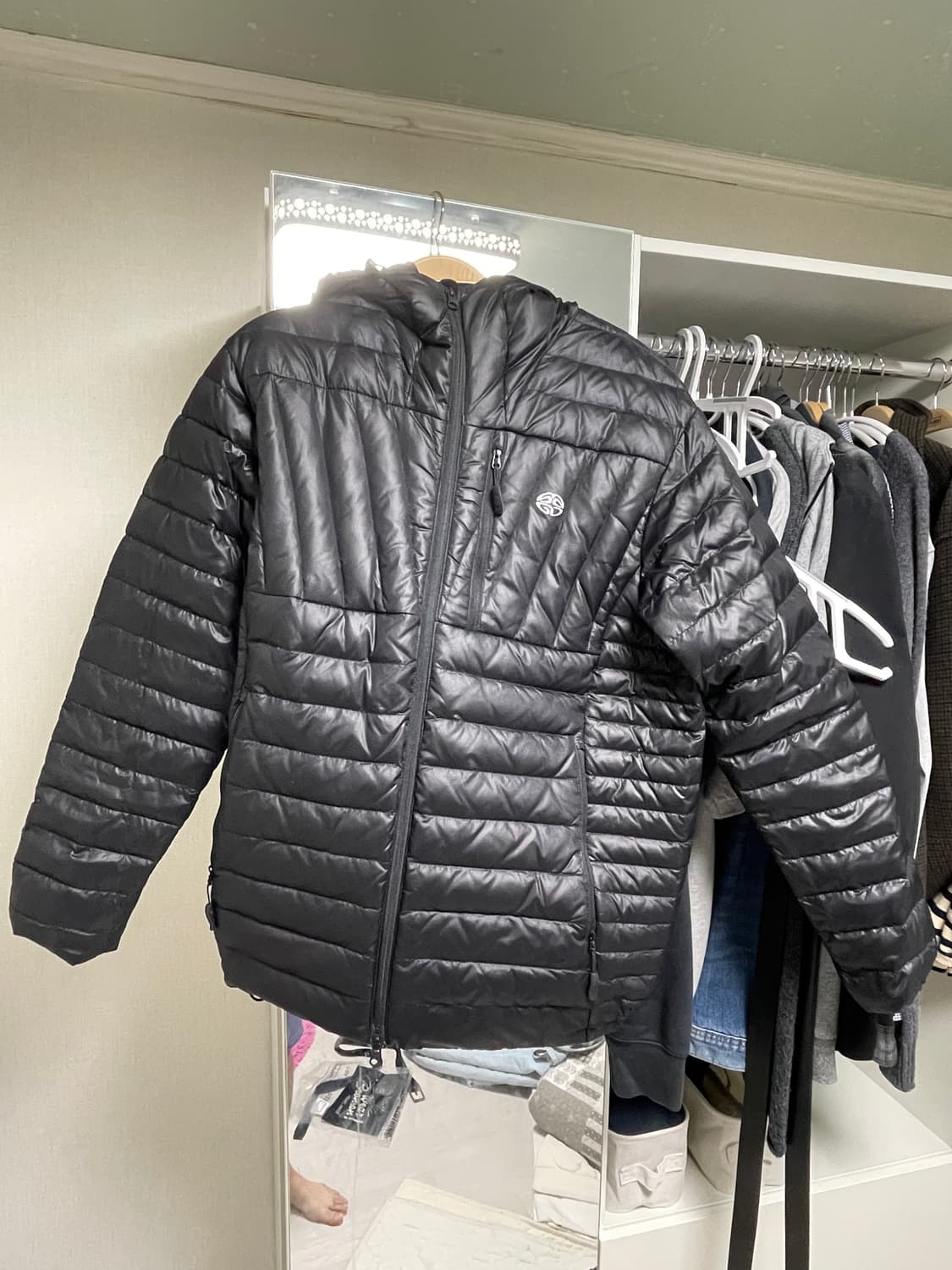 마하그리드 라이트 후디드 다운푸퍼 M 상품이미지2