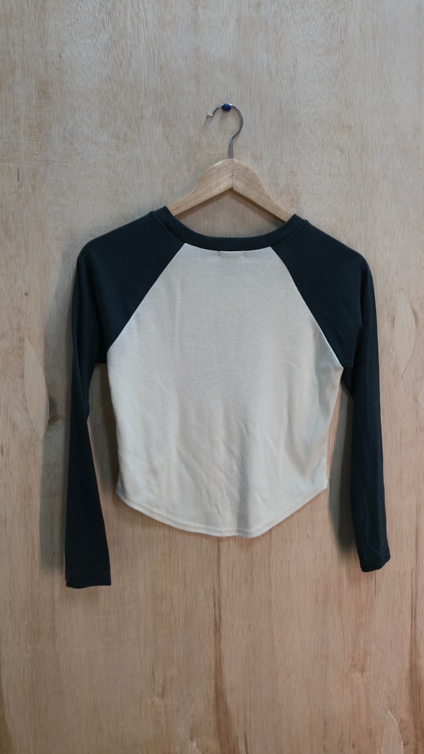 그린 아이보리 긴팔 크롭 티셔츠 상품이미지7