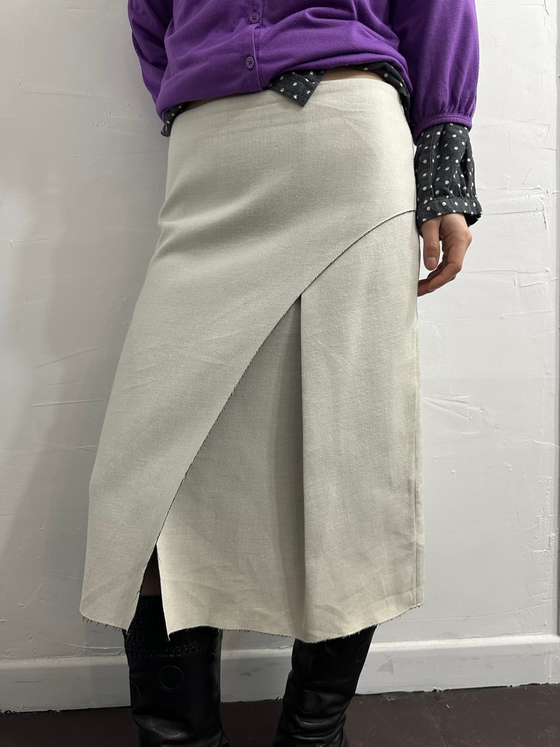 iena wrap design midi skirt 상품이미지1