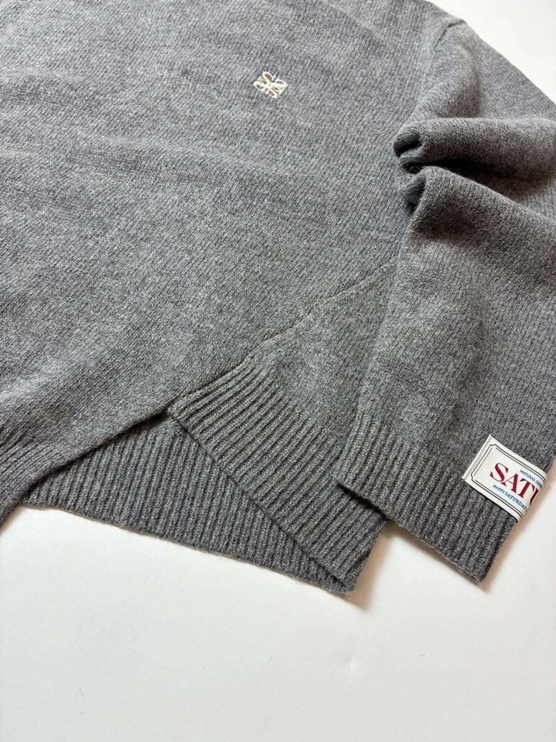 세터 23FW 더블린 언발란스 캐시미어 블렌드 니트 PN8909 상품이미지4