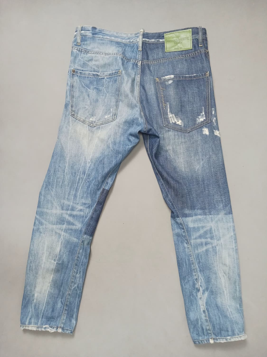 [35] 정품 디스퀘어드2 투톤워싱 클래식 케니 트위스트진 청바지 상품이미지7