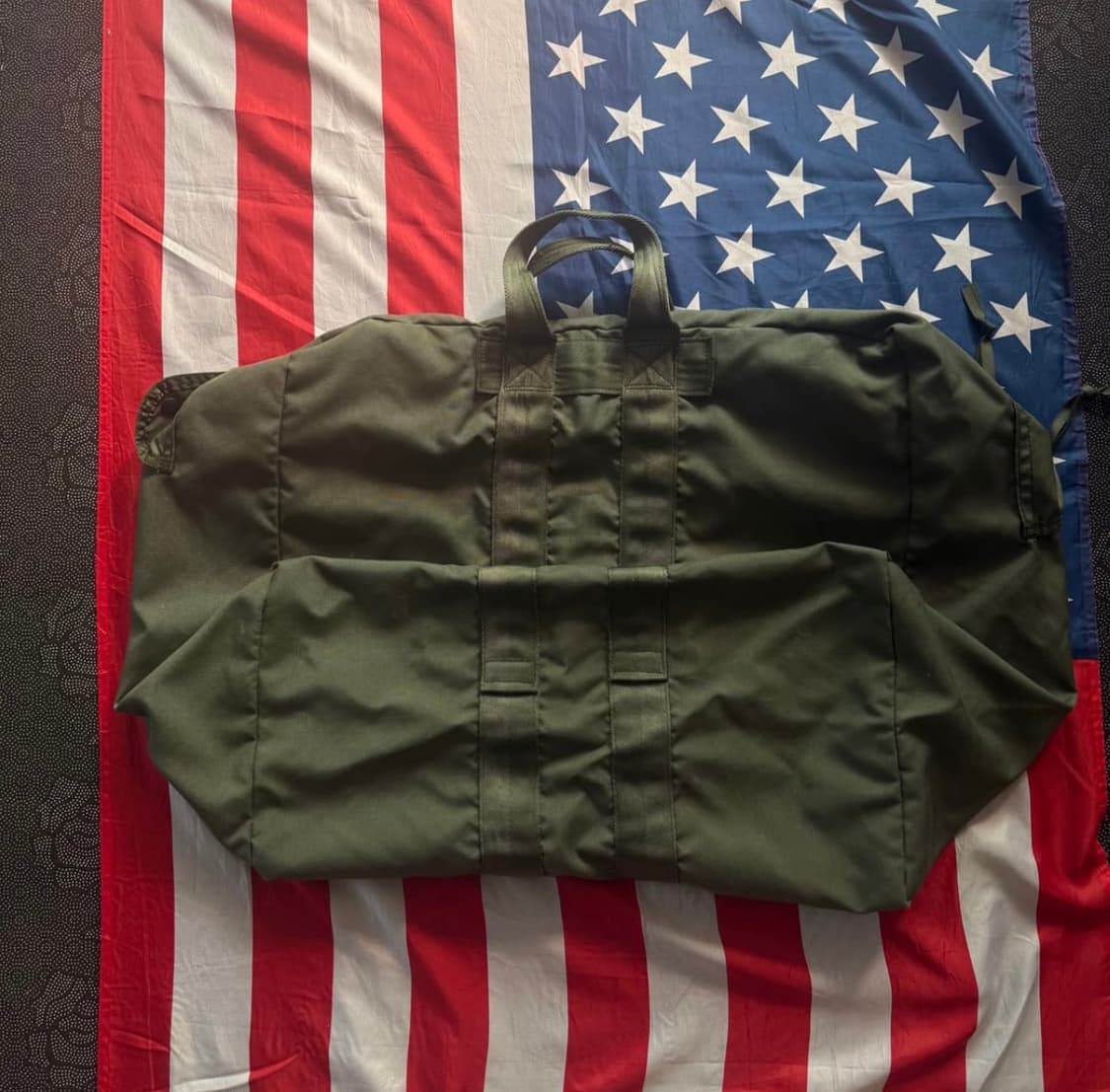 [military] 미군 오리지널 조종사 나일론 키트백 상품이미지3