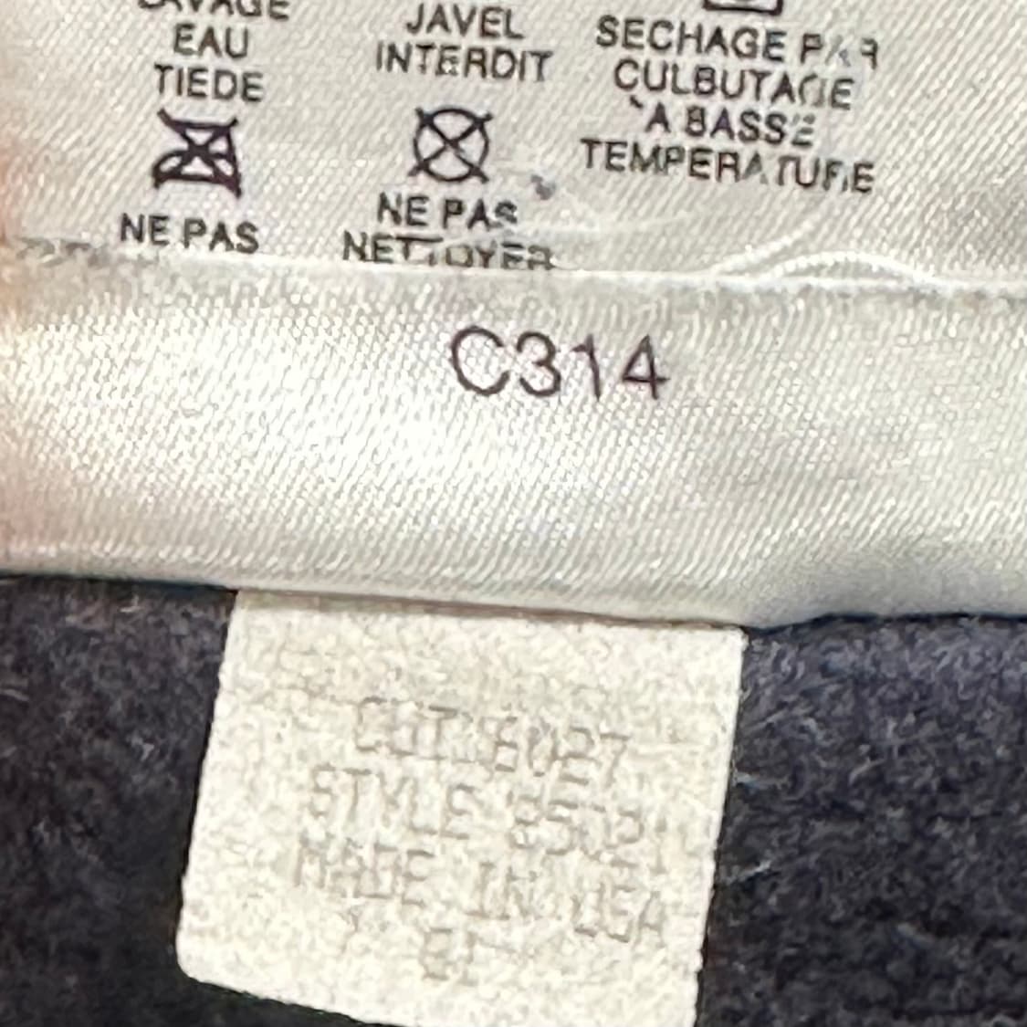 90s usa 파타고니아 레트로 파일 자켓 (네이비) 상품이미지9