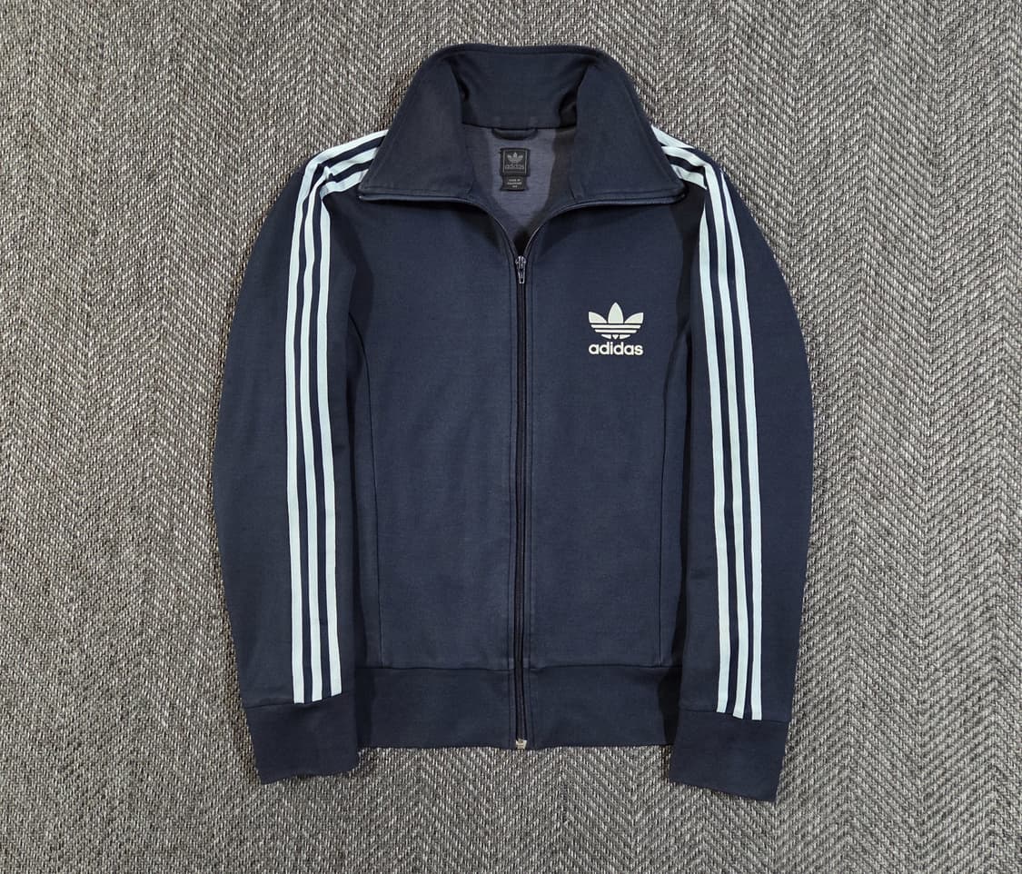 아디다스 네이비 스카이블루 트랙탑 져지 상품이미지1