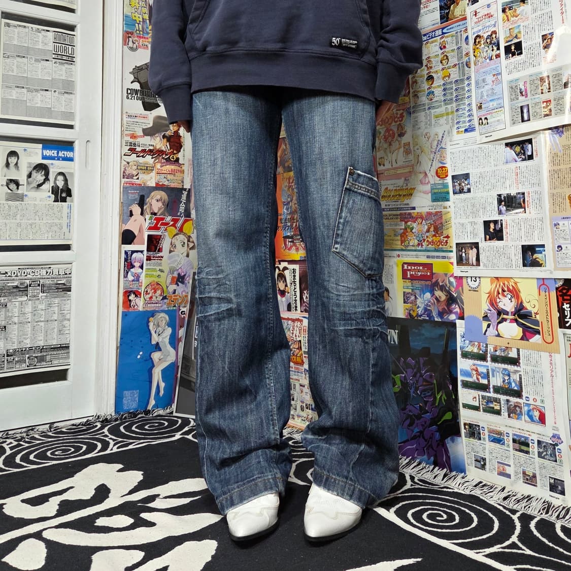 DOHC 사이드 포켓 베트맨 데님 팬츠 상품이미지2