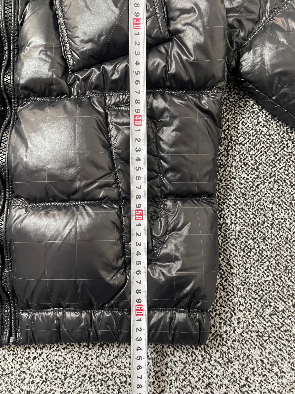 빈티지9. 디젤 바이커 유광 블랙 퀼팅 다운 패딩 푸퍼 경량 상품이미지7