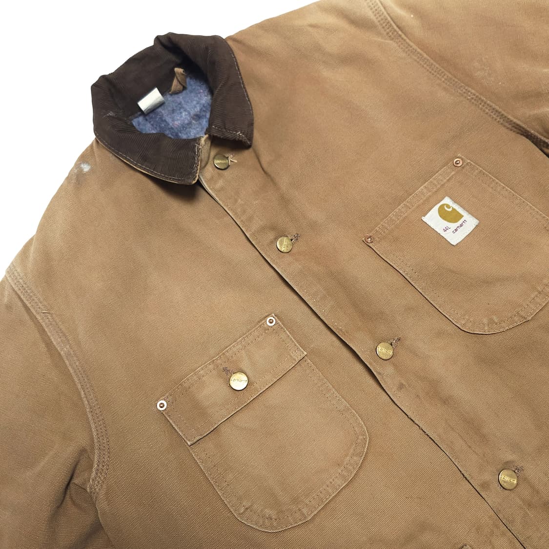 칼하트 70-80s 블랭킷 라이닝 덕 초어 자켓 상품이미지8