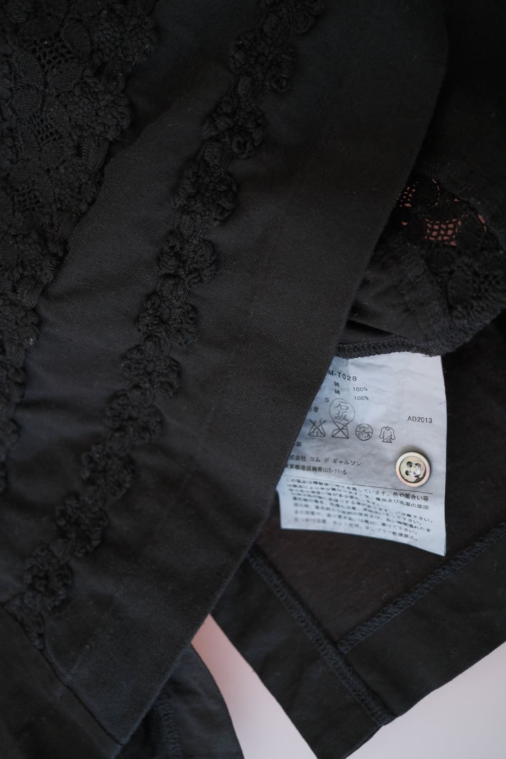 Lace back button top 상품이미지9