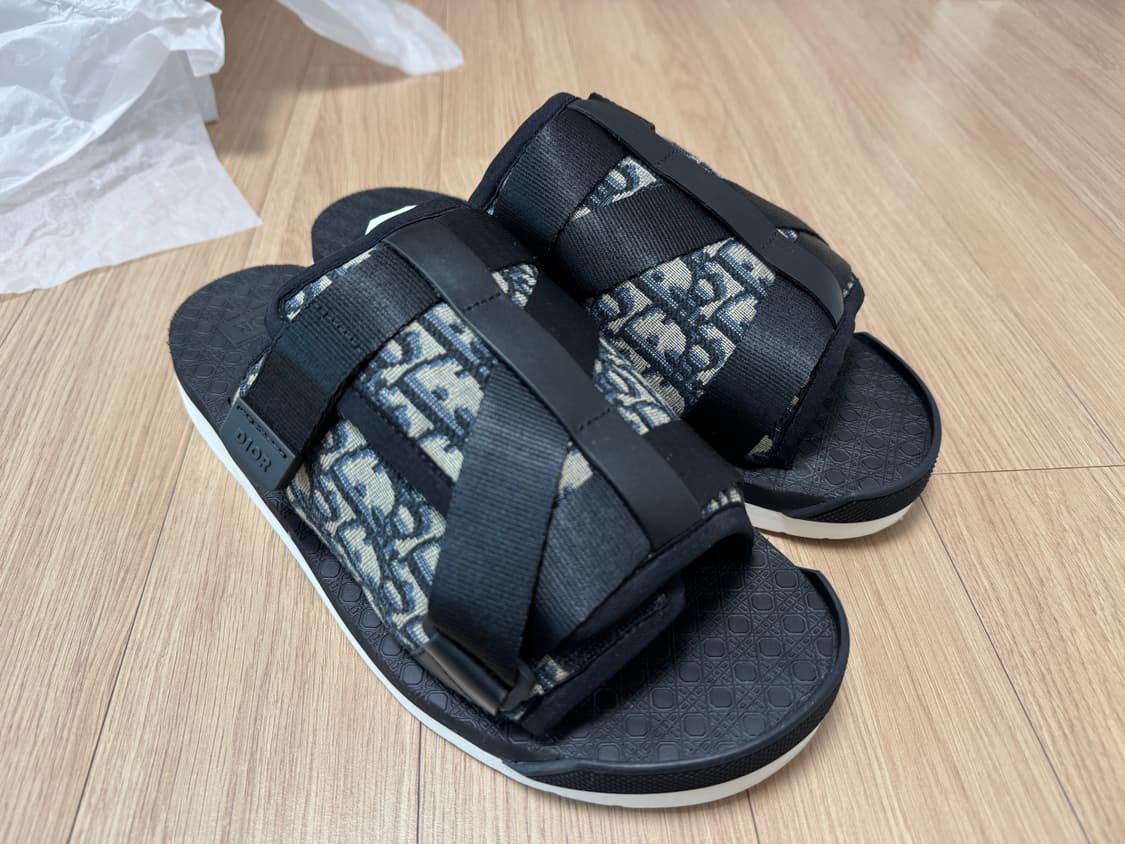 디올 오블리크 자카드 샌들 상품이미지2