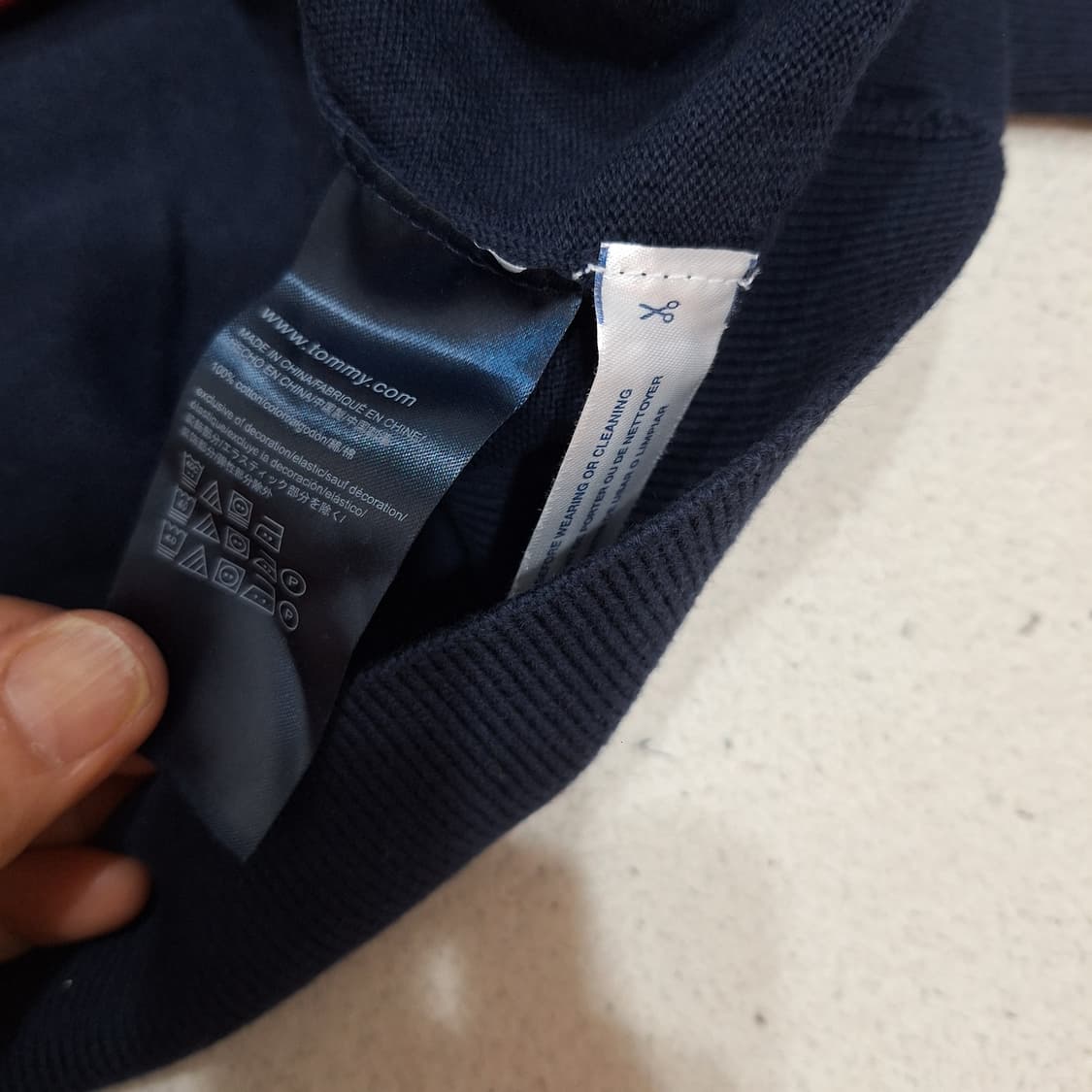 타미힐피거  니트XL 상품이미지4