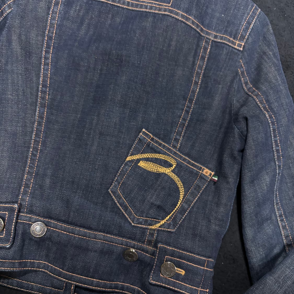 우먼90 빈폴 인디고 쉐르파 데님자켓 상품이미지4