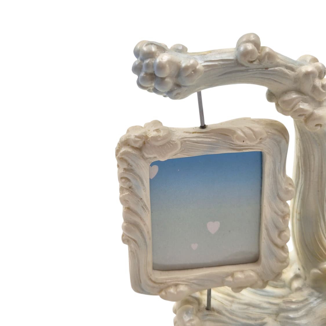 90s 레트로 산호 흔들 돌고래 회전 액자 상품이미지3