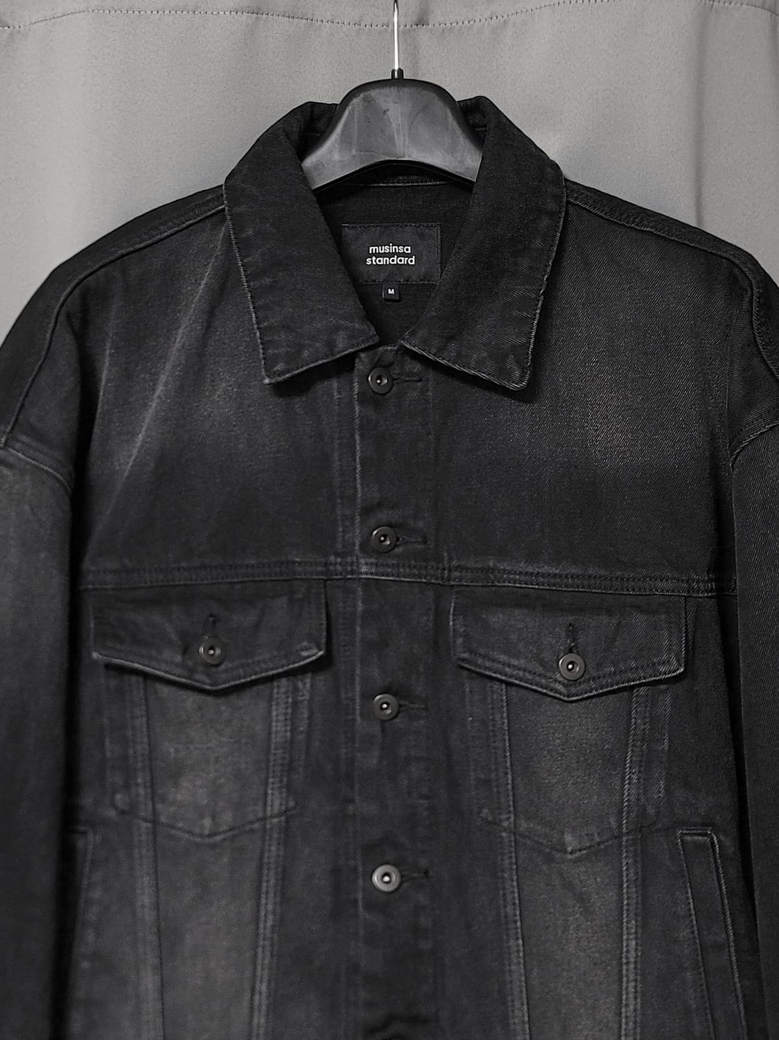 무신사스탠다드 엑스트라 오버사이즈 데님자켓 M 상품이미지3