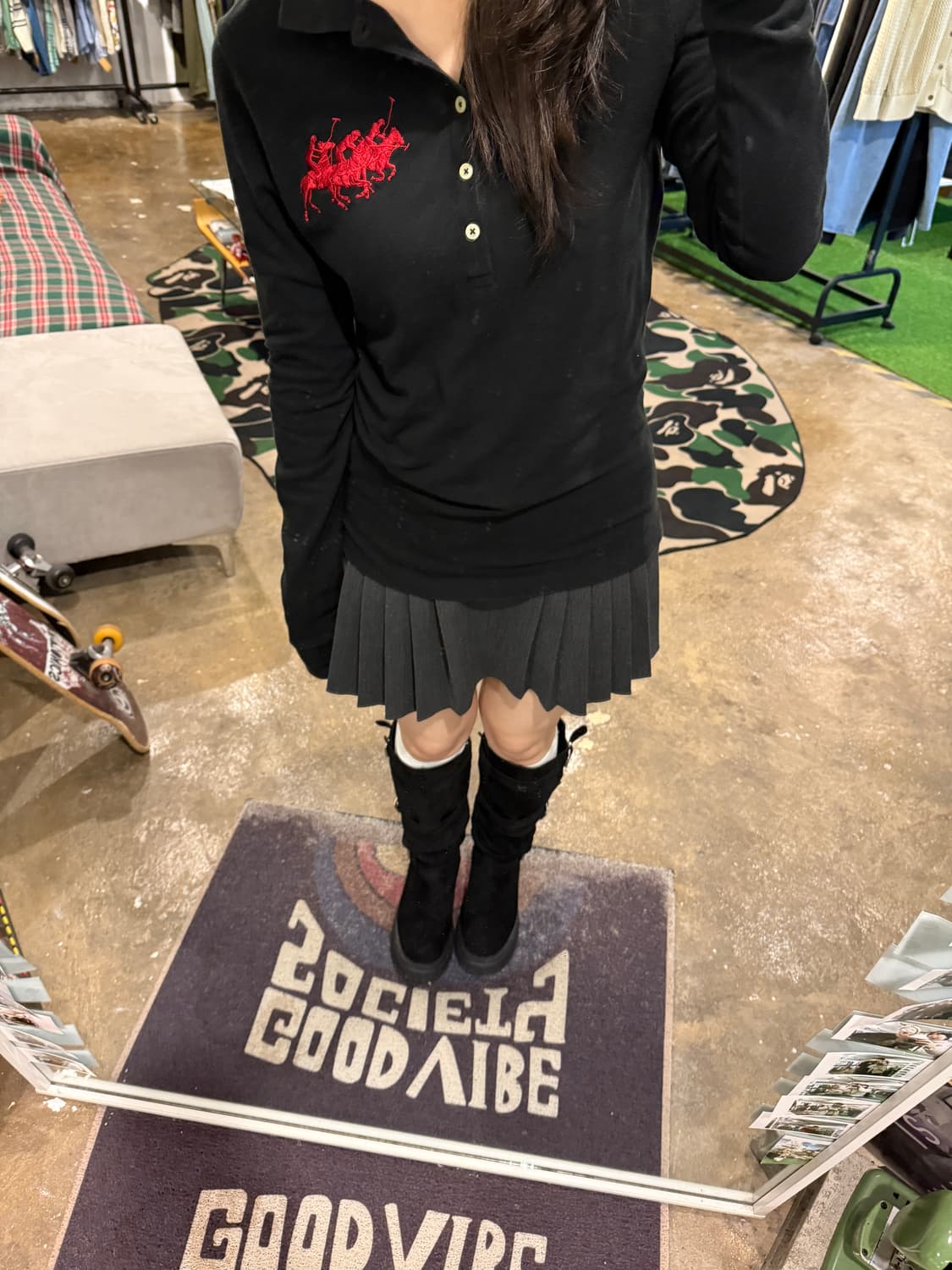 넘버 3 트리플 레드 빅포니 카라티 상품이미지2