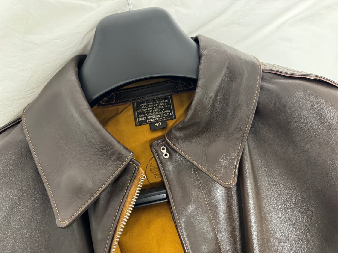 택포150) 버즈릭슨 A-2 레드립 BR80563 40 사이즈 상품이미지3